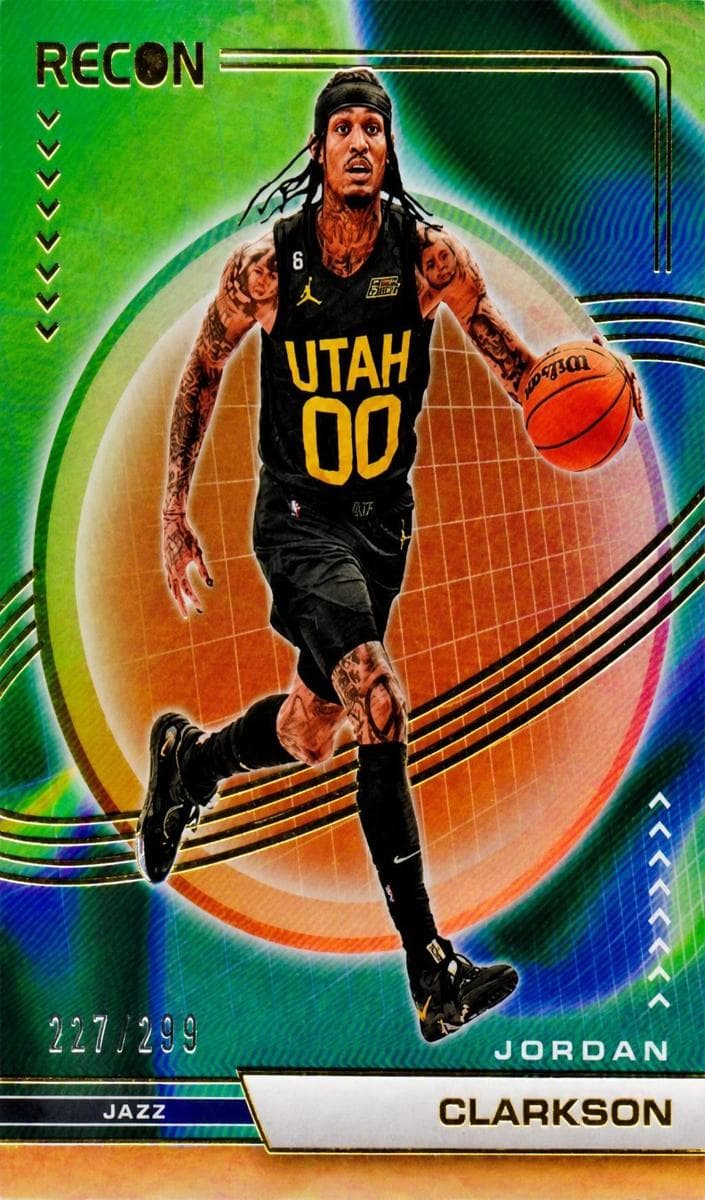 Jordan Clarkson 2022 panini Panini Recon