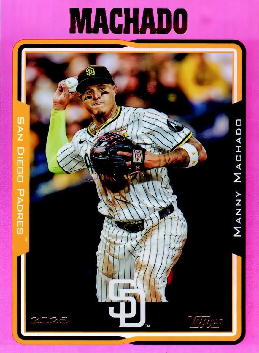 Manny Machado 2025 topps Topps Archives