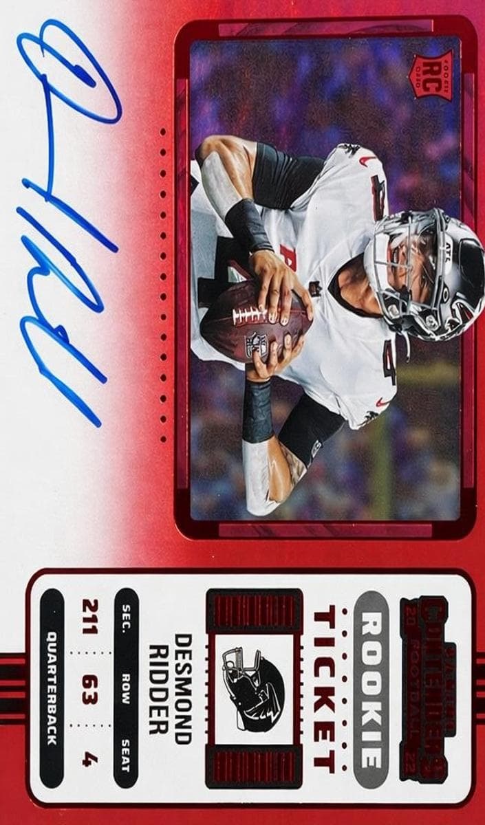Desmond Ridder 2022 panini Panini Contenders