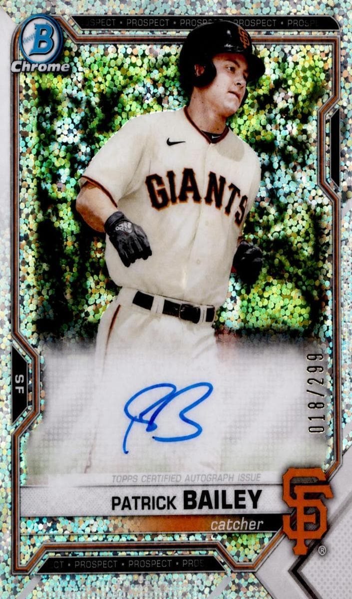 Patrick Bailey 2021 bowman Bowman