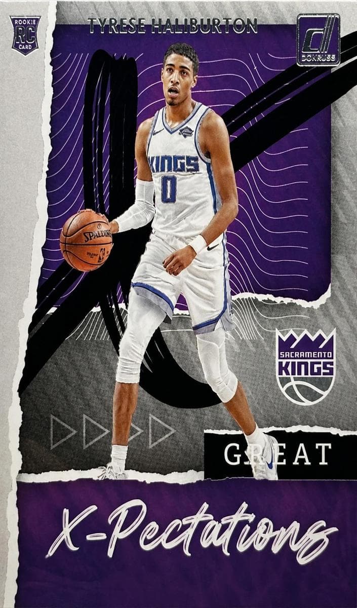 Tyrese Haliburton 2020 panini Donruss