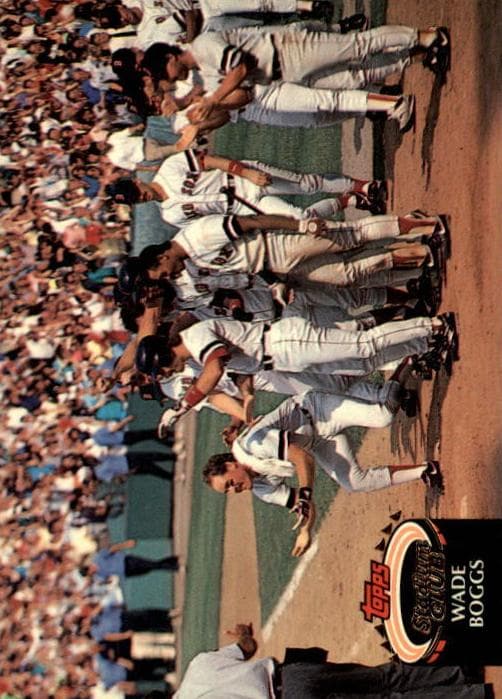 Wade Boggs 1992 unknown Stadium Club