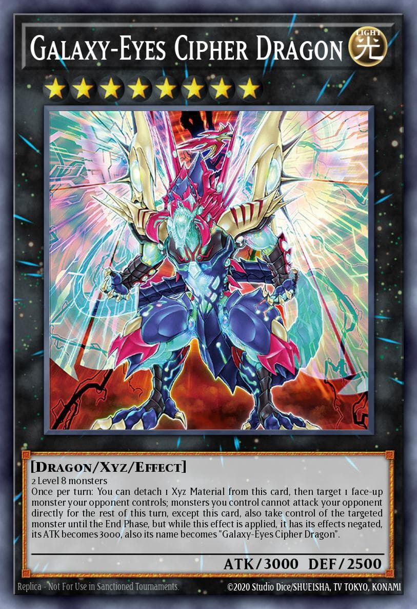 Galaxy-Eyes Cipher Dragon #DPDG-EN040