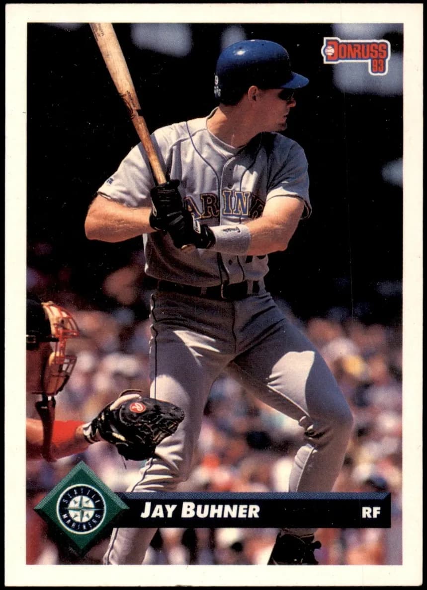 Jay Buhner 1993 panini Donruss