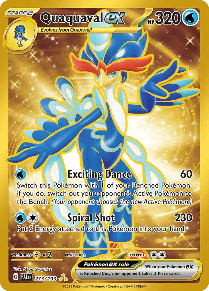 Quaquaval ex 2023 Pokemon