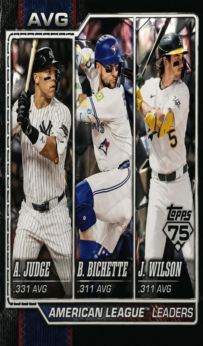 Jacob Wilson/Aaron Judge/Bo Bichette #204