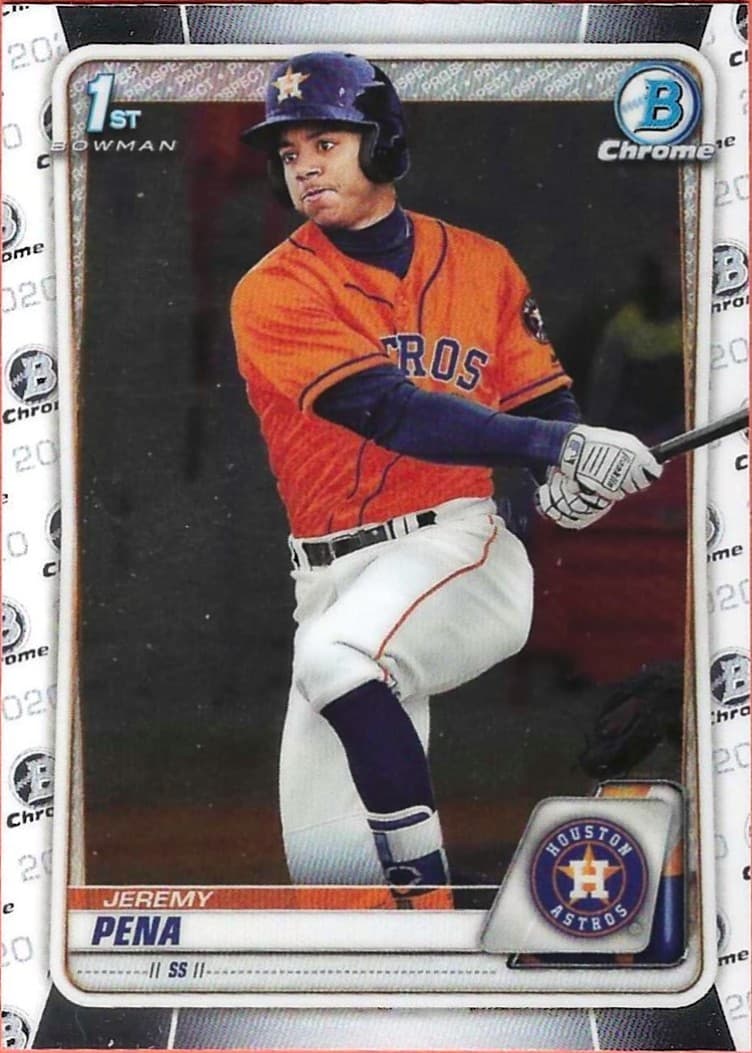 PROSPECTS JEREMY PENA BASEBALL 2020 Bowman Chrome