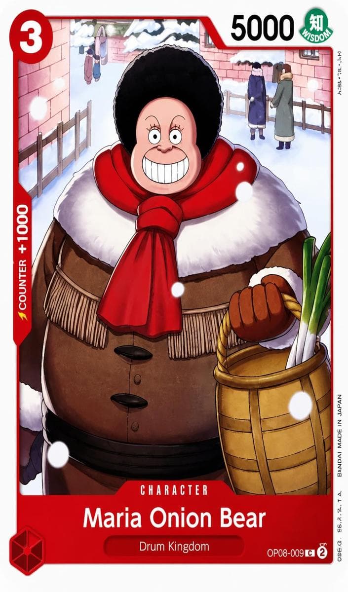 Maria Onion Bear #op08-009