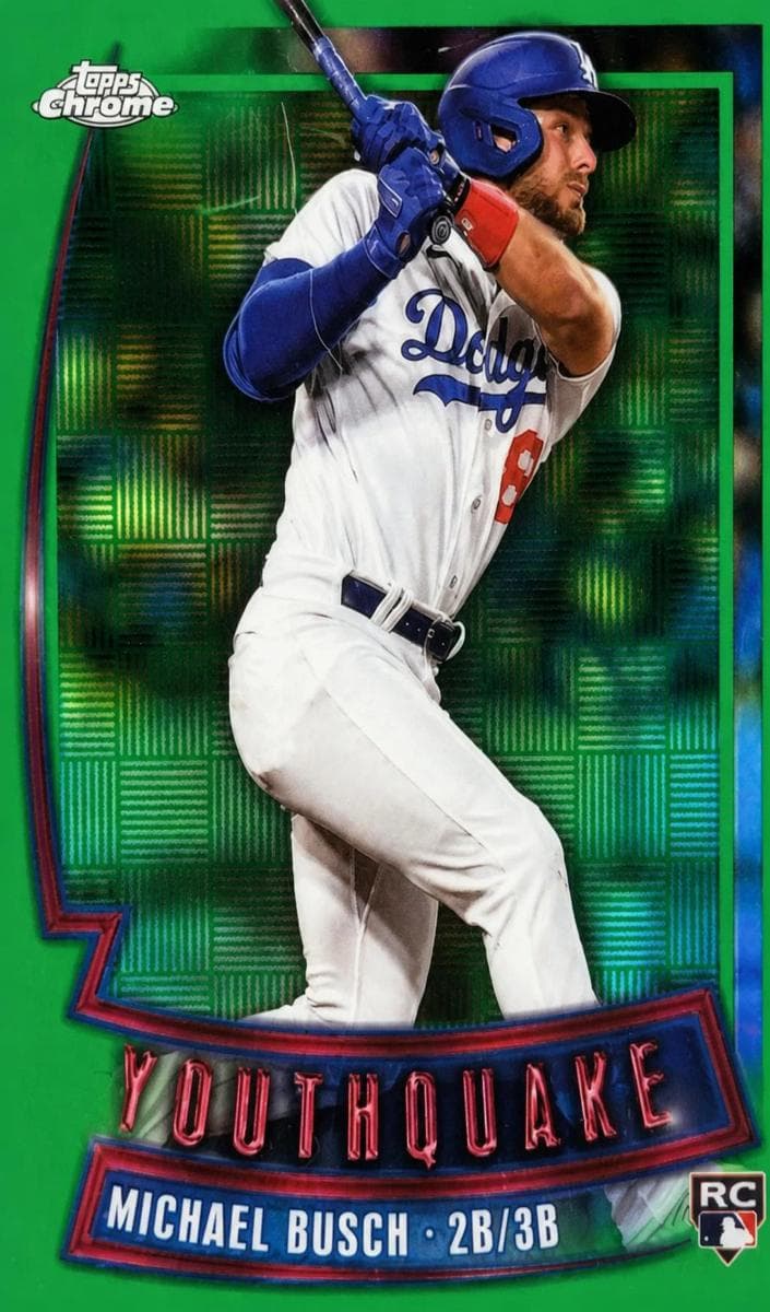 Michael Busch 2023 topps Topps Chrome Update