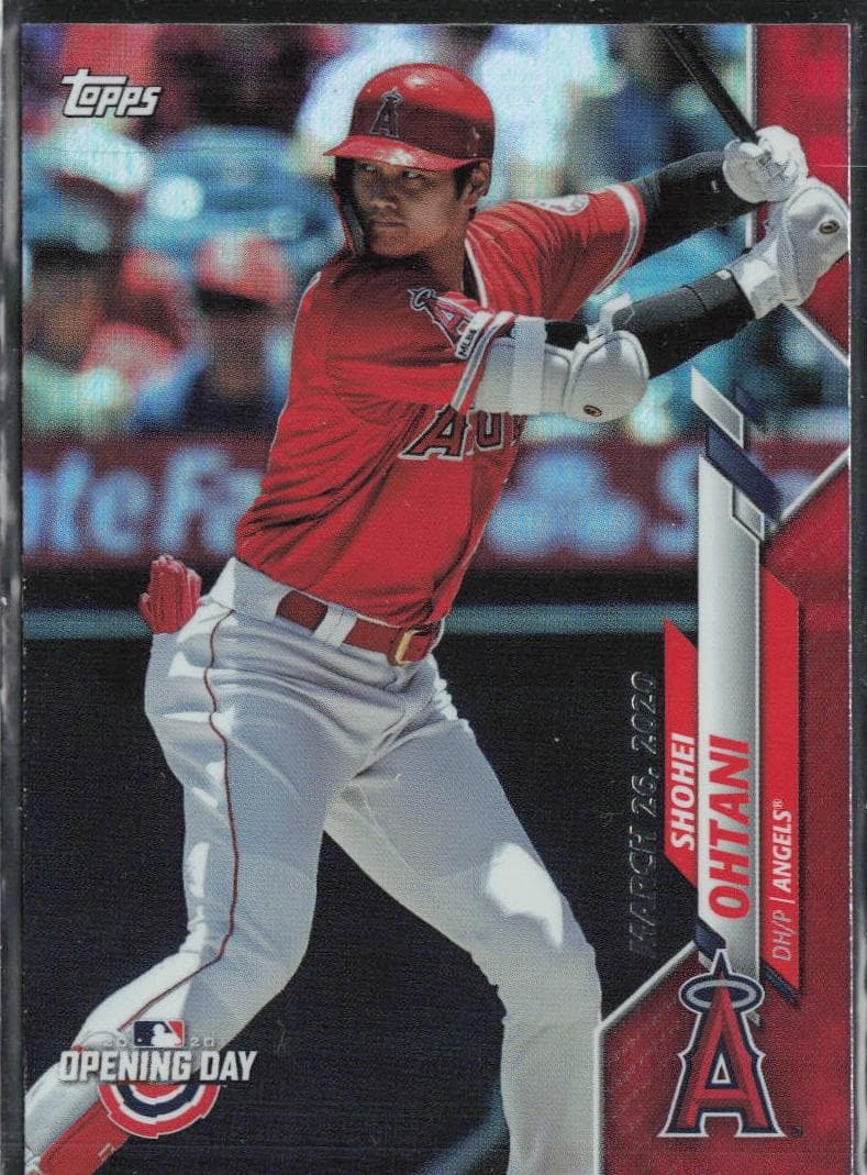 Shohei Ohtani 2020 topps Topps Opening Day