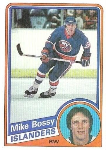 Mike Bossy 1984 topps Topps