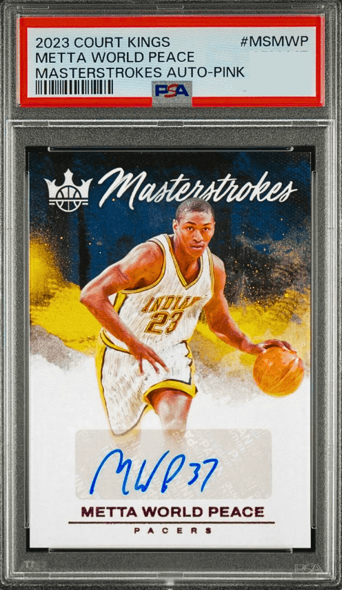 Metta World Peace 2023 panini Panini Court Kings