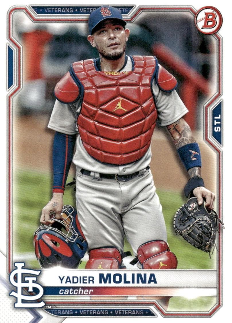 Yadier Molina 2021 bowman Bowman
