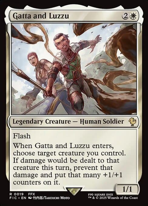 Gatta and Luzzu 2025 Magic: The Gathering Final Fantasy Commander