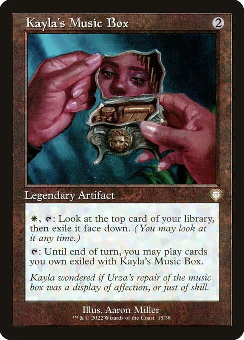 Kayla's Music Box 2022 Magic: The Gathering Brother's War Commander
