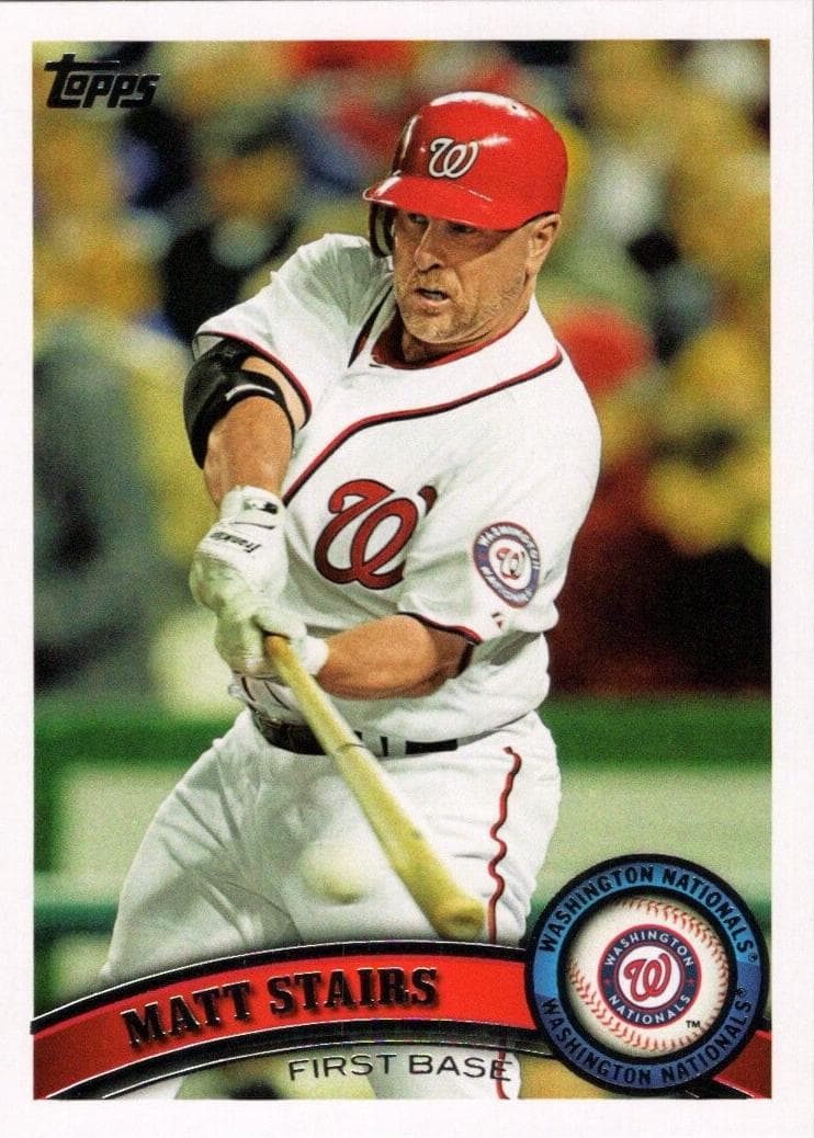 Matt Stairs 2011 topps