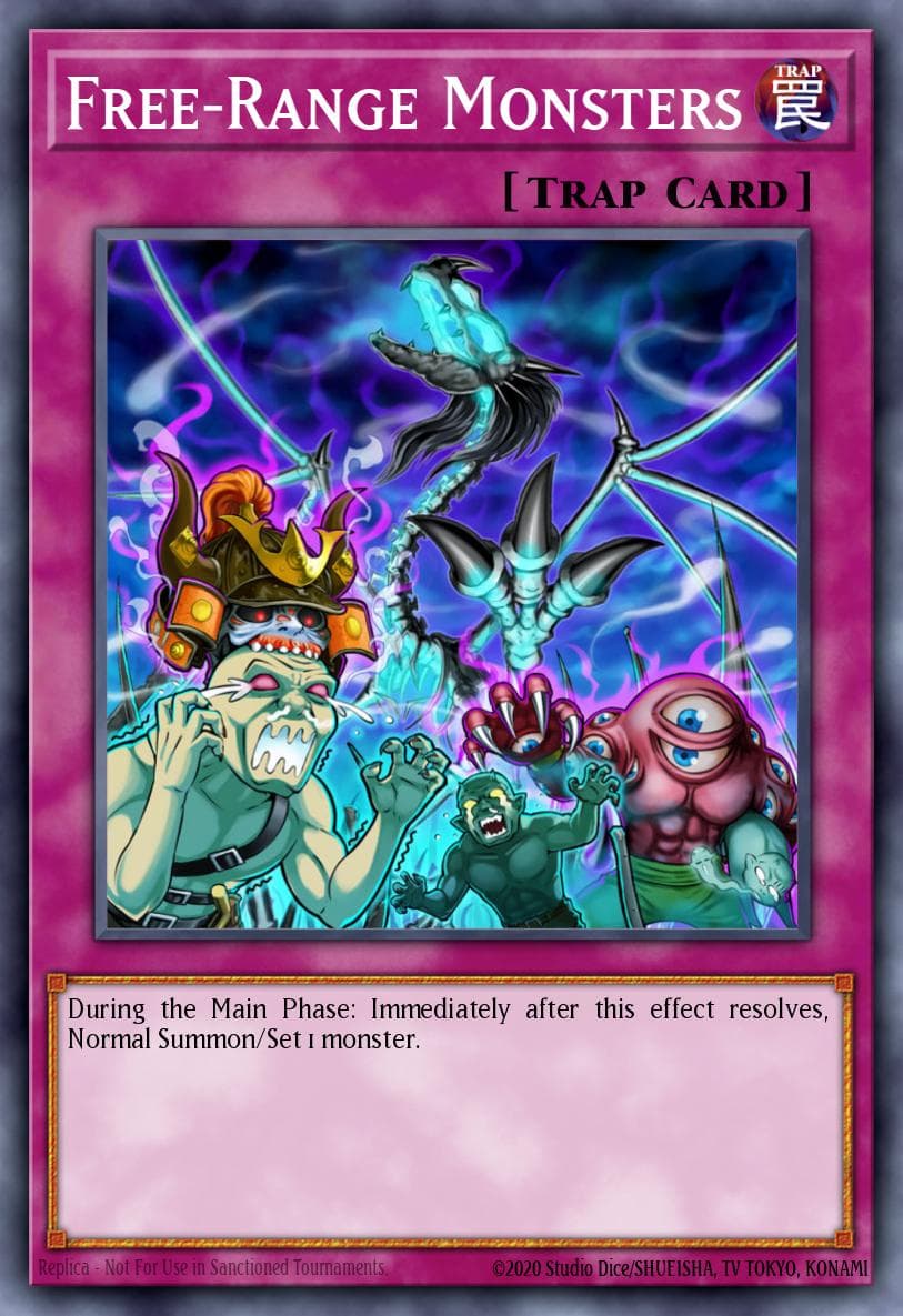 Free-Range Monsters 2020 Yu-Gi-Oh! Phantom Rage 1st Edition