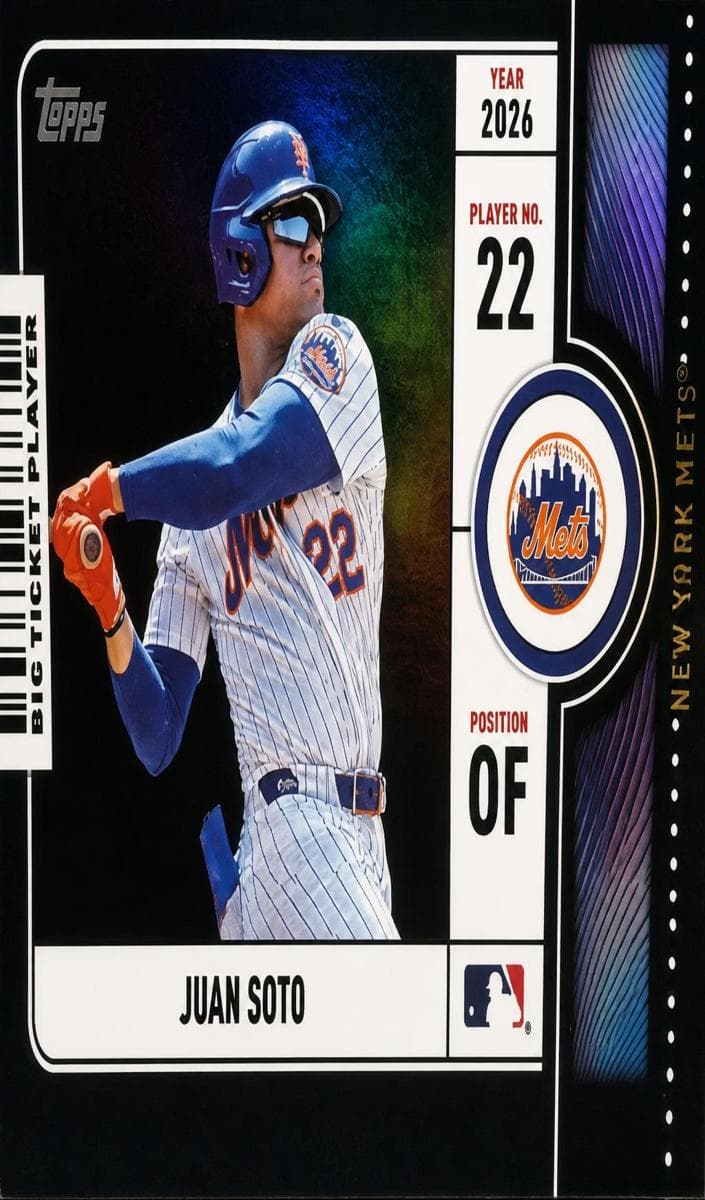 Juan Soto 2026 topps Topps