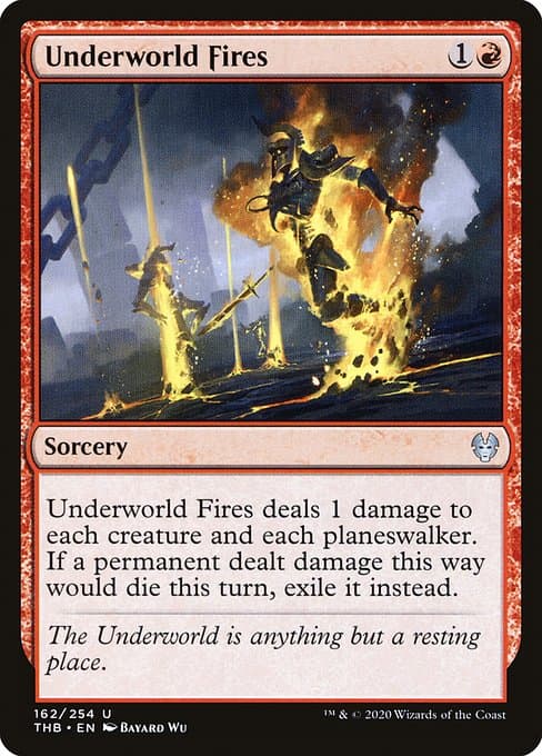 Underworld Fires 2020 Magic: The Gathering Theros Beyond Death