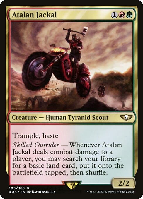 Atalan Jackal 2022 Magic: The Gathering Warhammer 40,000
