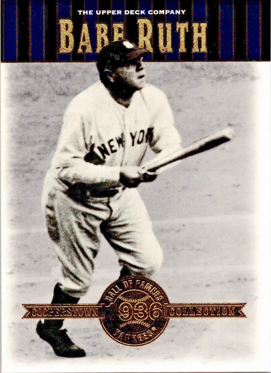 Babe Ruth 2001 upper-deck