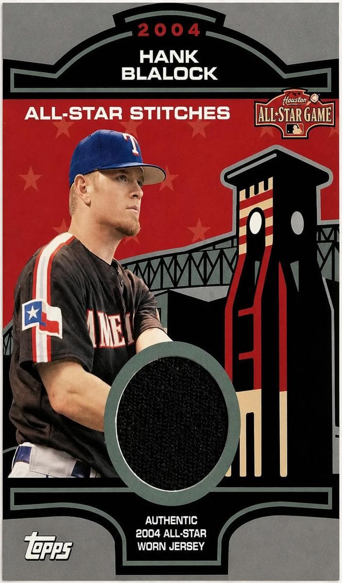 Hank Blalock 2005 topps