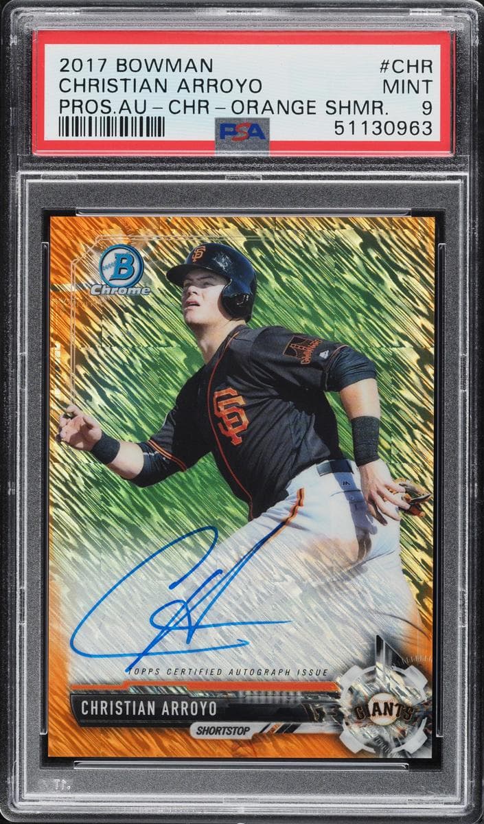 Christian Arroyo 2017 bowman