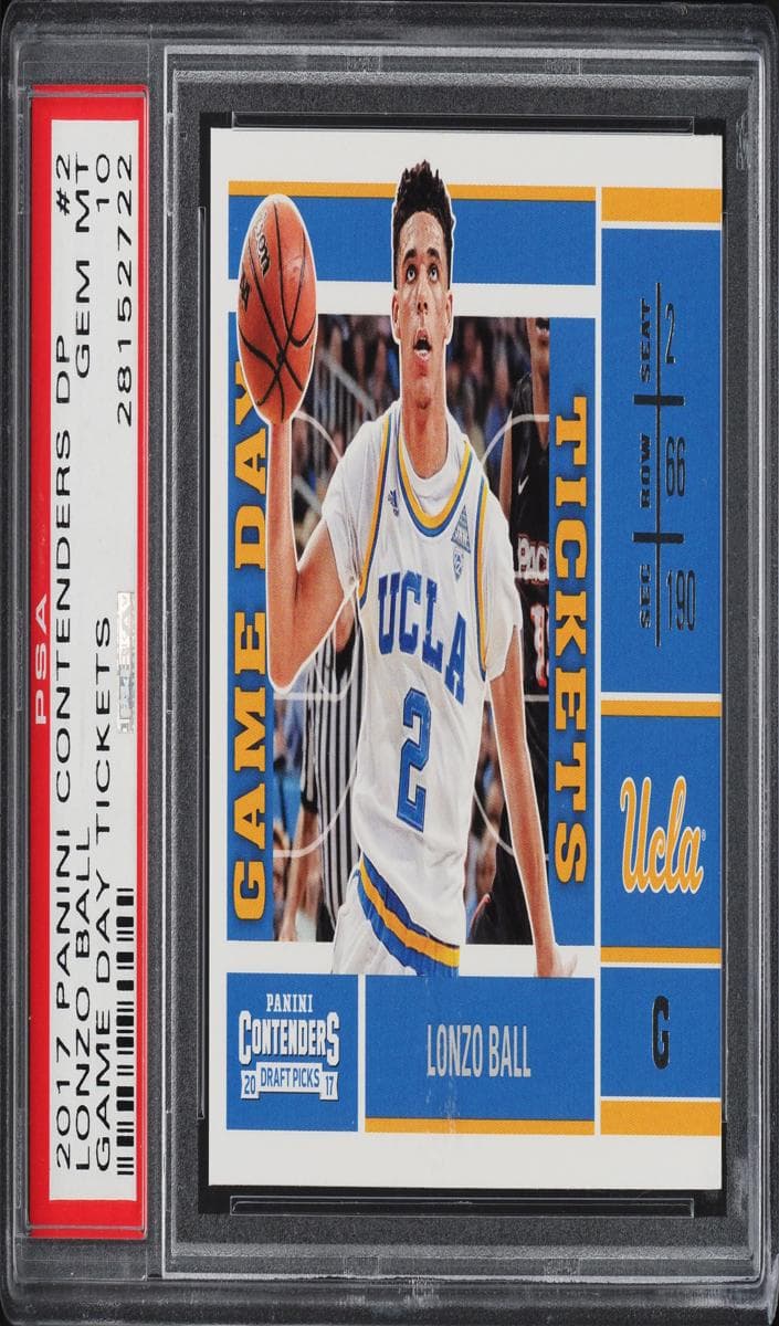 Lonzo Ball 2017 panini