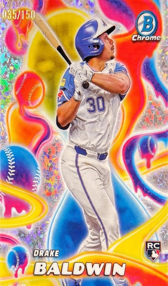 Drake Baldwin 2025 bowman Bowman Chrome