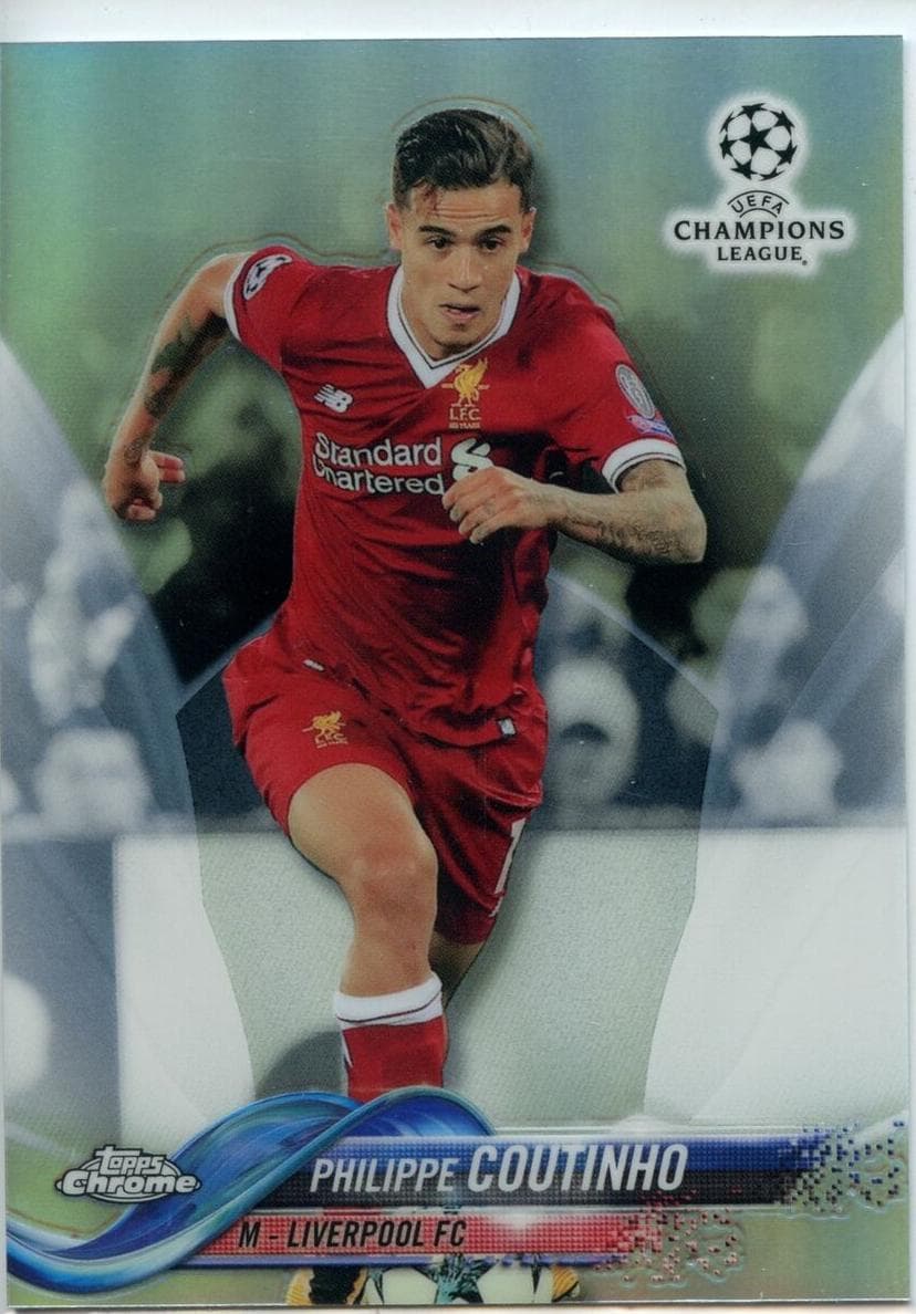 Philippe Coutinho 2017 topps