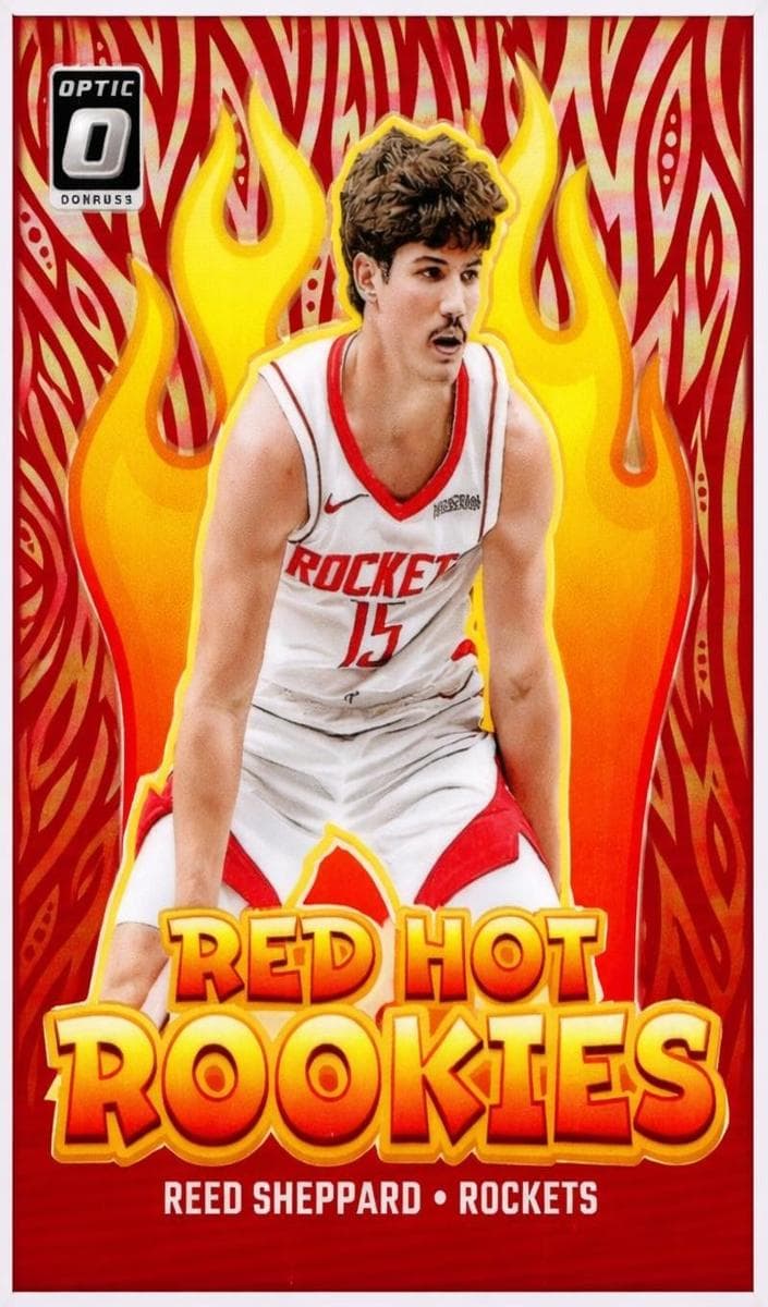 Reed Sheppard 2024 panini Donruss Optic