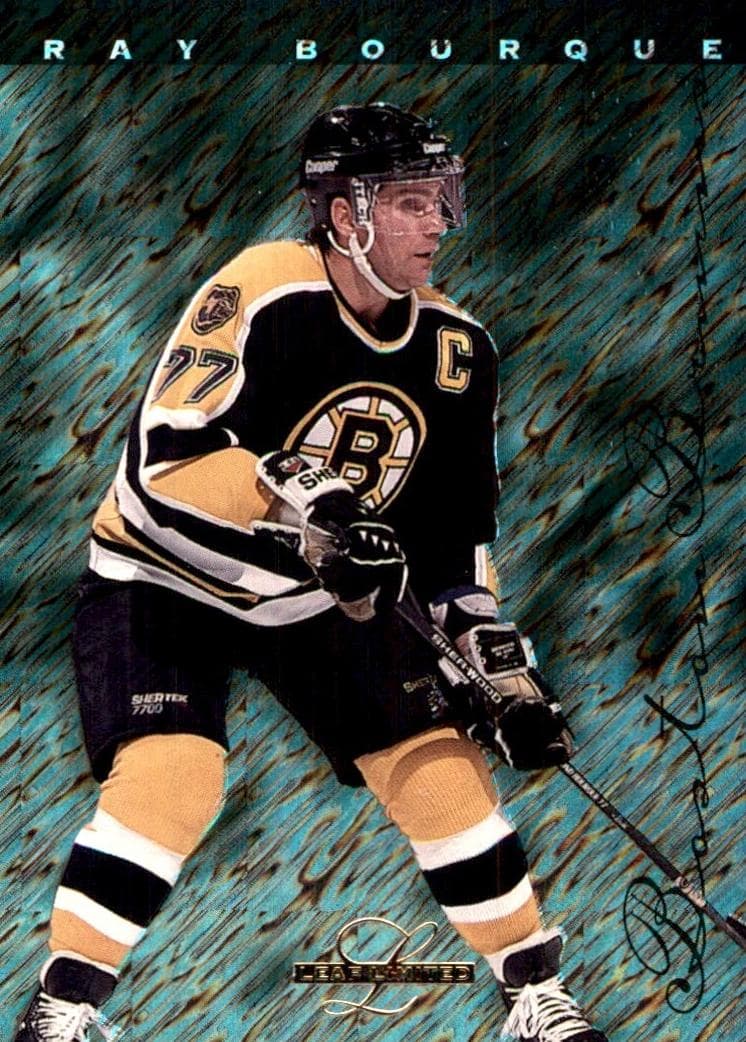 Ray Bourque 1995 leaf Leaf Limited
