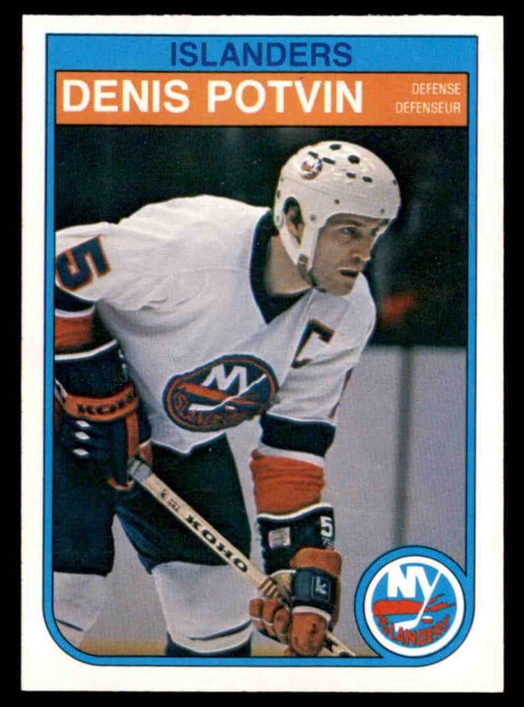 Denis Potvin 1982 topps O-Pee-Chee