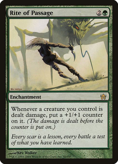 Rite of Passage 2004 Magic: The Gathering Fifth Dawn Foil