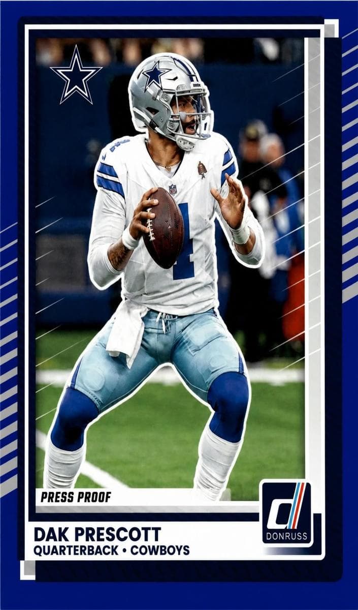 Dak Prescott 2025 panini