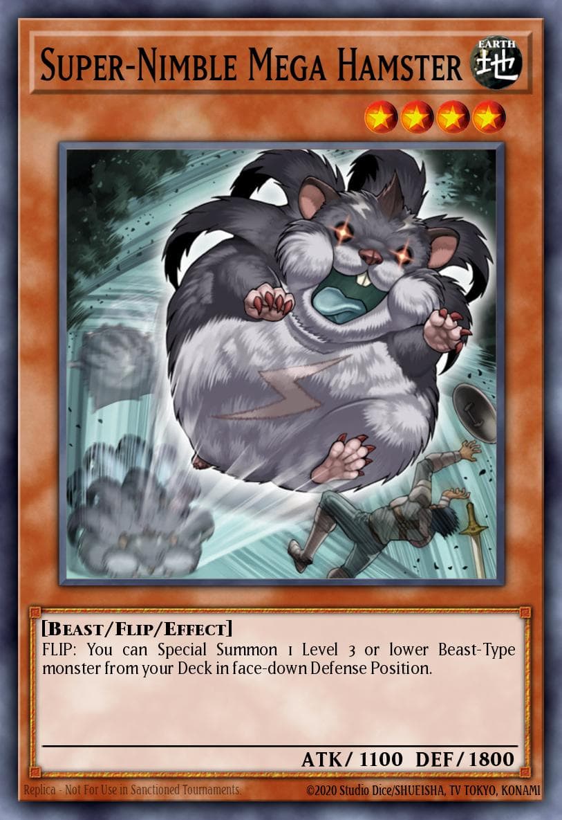 Super-Nimble Mega Hamster #DL15-EN007