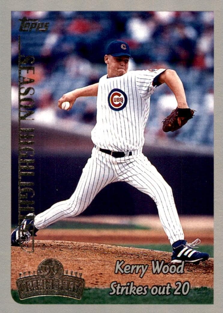 Kerry Wood 1999 topps Topps Opening Day