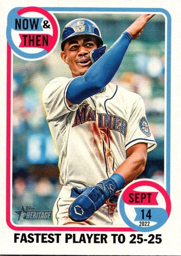 Julio Rodríguez 2023 topps Topps Heritage
