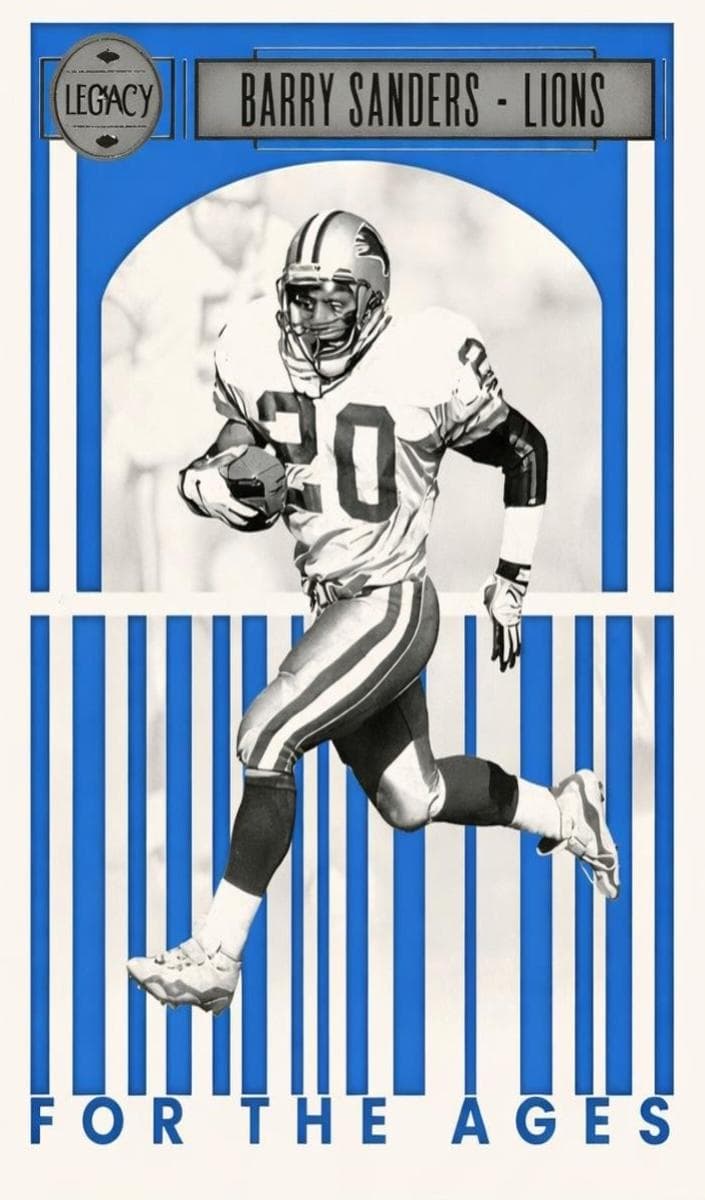 Barry Sanders 2023 panini