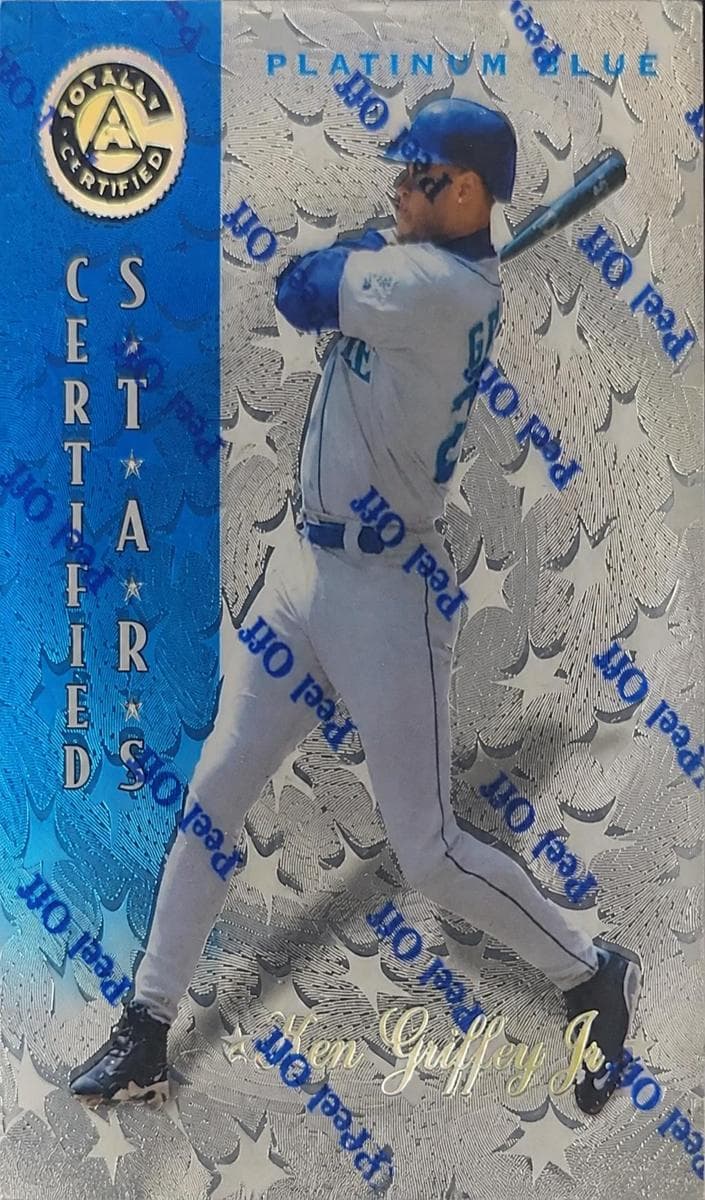 Ken Griffey Jr. 1997 panini Pinnacle Totally Certified
