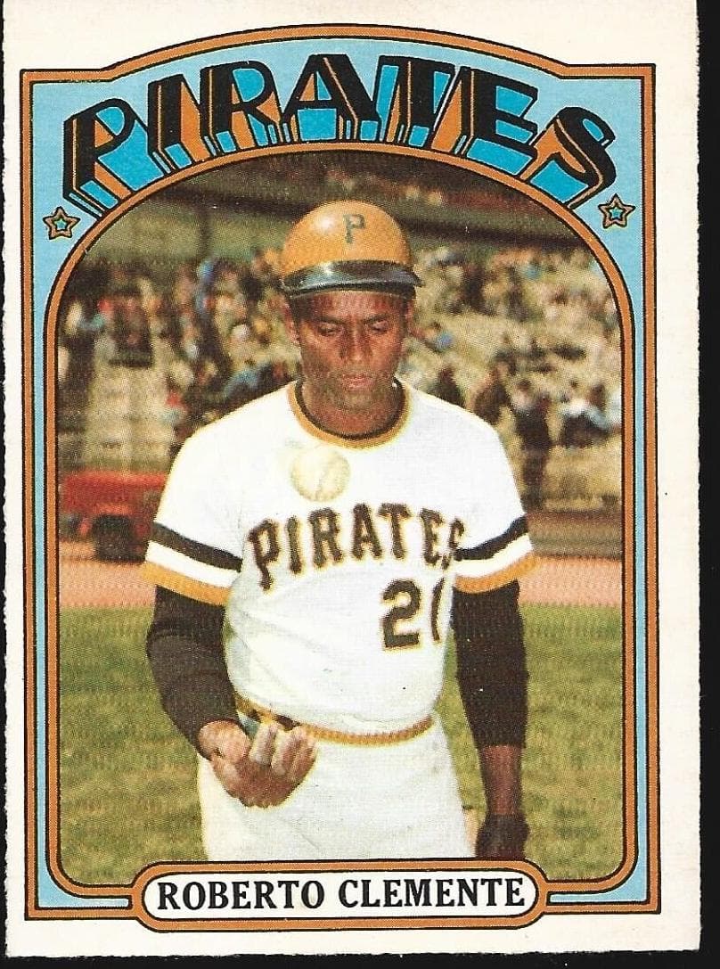 Roberto Clemente 1972 topps O-Pee-Chee