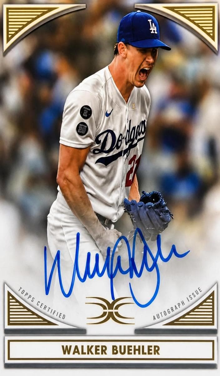 Walker Buehler 2022 topps Topps Definitive Collection