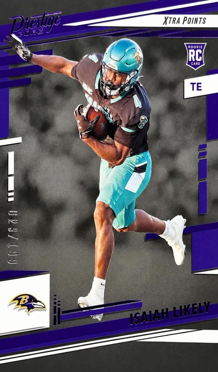 Isaiah Likely 2022 panini Panini Prestige