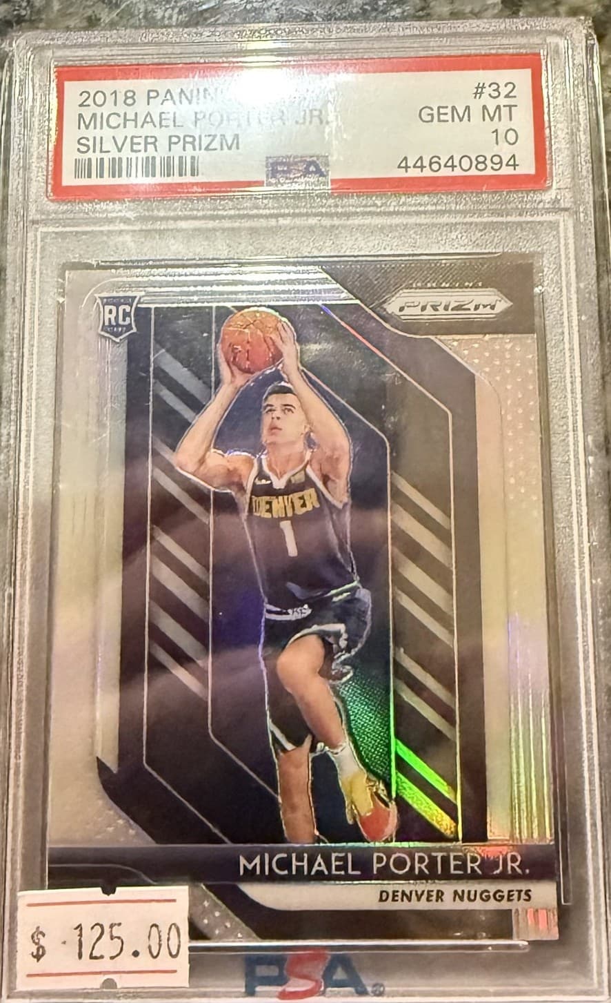 SILVER MICHAEL PORTER JR. BASK 2018 Panini Prizm 2018 Panini Prizm