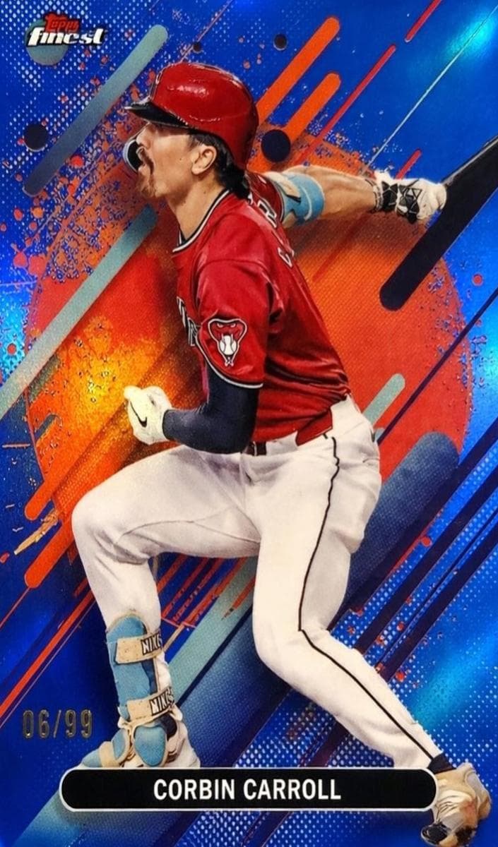 Corbin Carroll 2025 topps Topps Finest