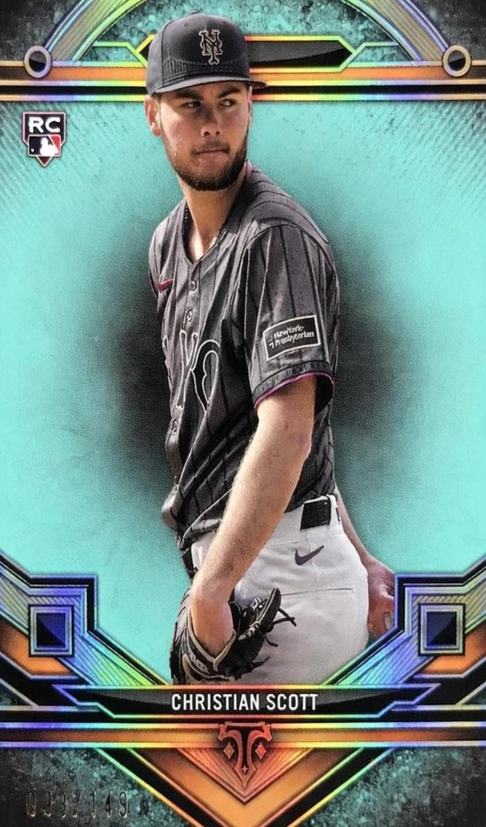 Christian Scott 2024 topps Topps Triple Threads