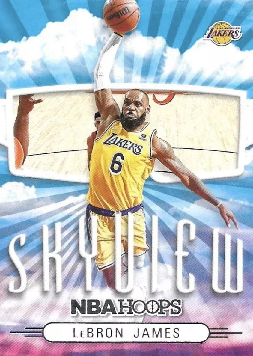 LeBron James 2022 panini Panini National Treasures