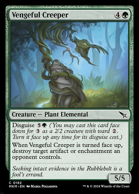 Vengeful Creeper 2024 Magic: The Gathering Murders at Karlov Manor