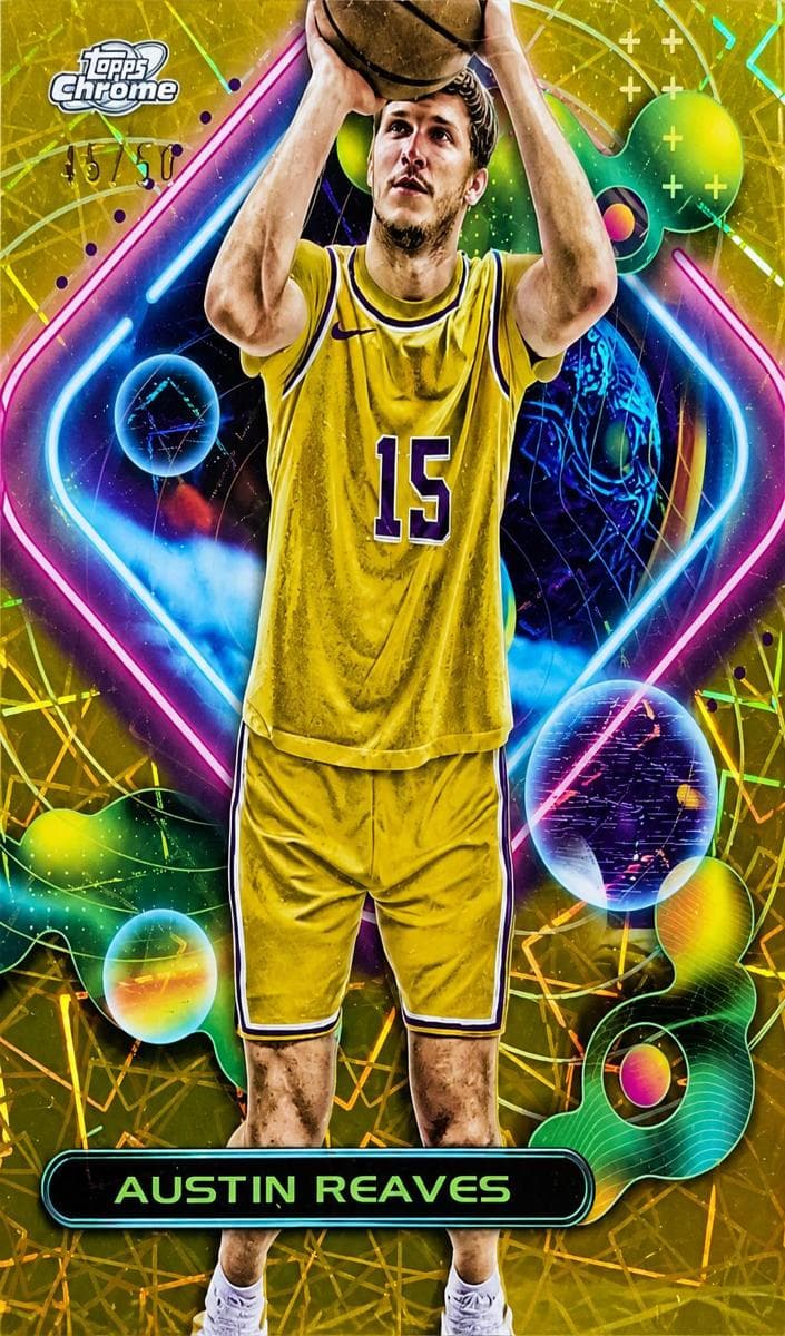 Austin Reaves 2023 topps Topps Chrome Cosmic