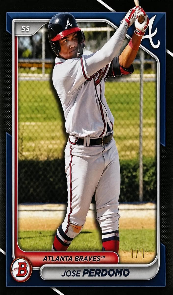 Jose Perdom 2024 bowman Bowman Draft